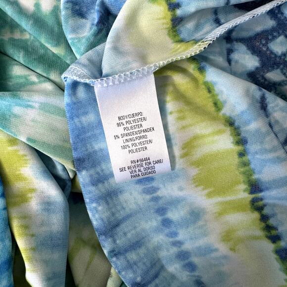 NWT Sandra Darren Maxi Dress V-Neck Women's Size 8 - Picture 7 of 7